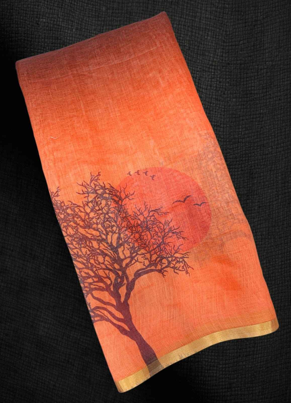 Semi Linan Saree - Womens Wear by Manish Trends