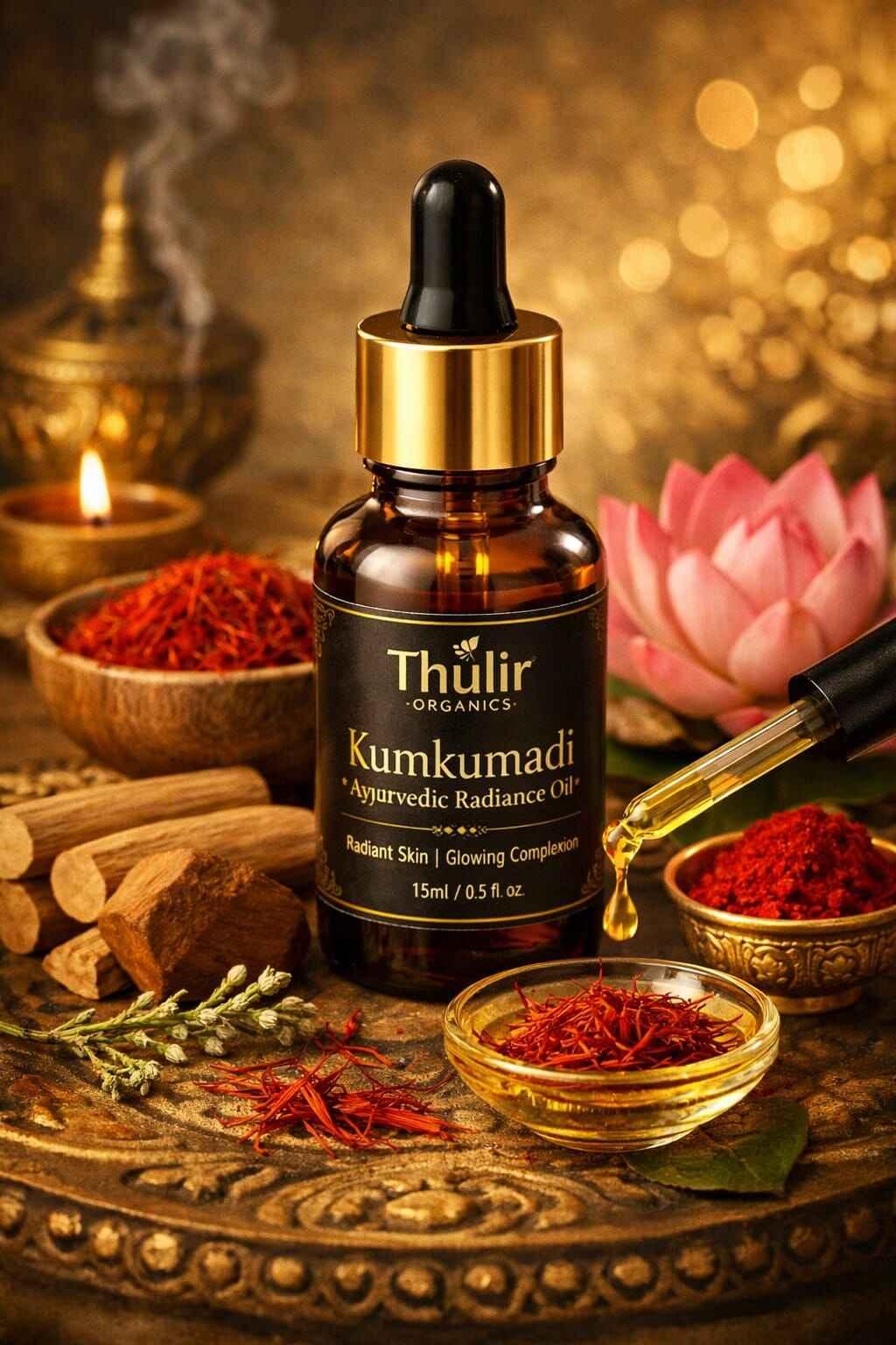 Kumkumadi oil – Health and Beauty in Karaikudi