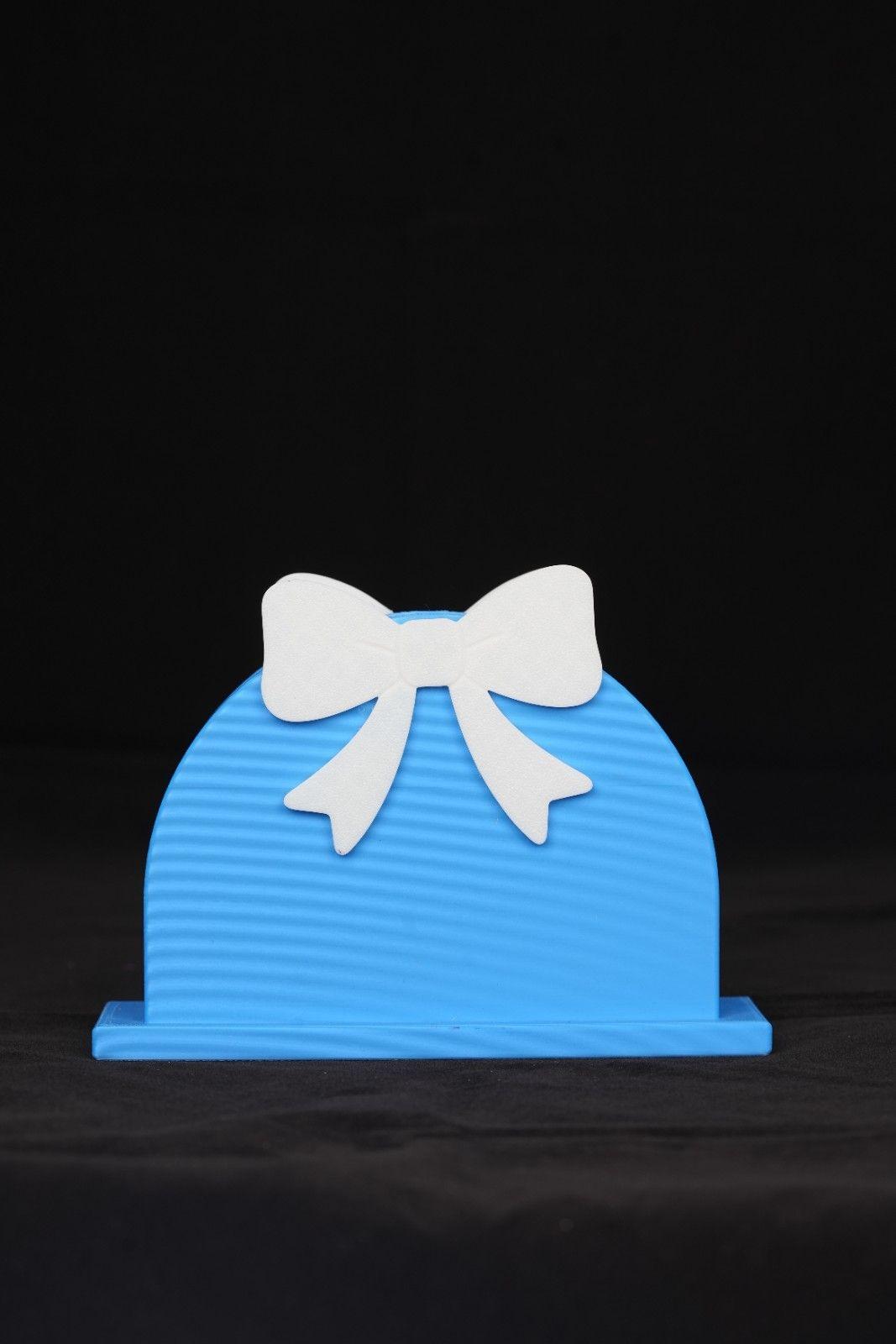 Napkin Holder with Bow - Personalized Gifts by Modli 3D Private Limited 