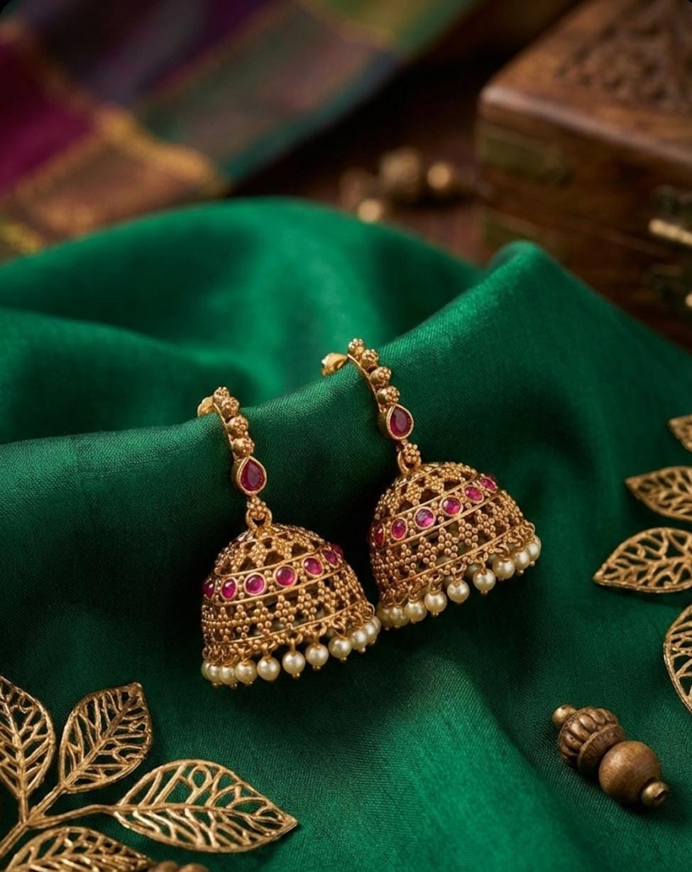 Jhumka  – Jewellery in Kanchipuram