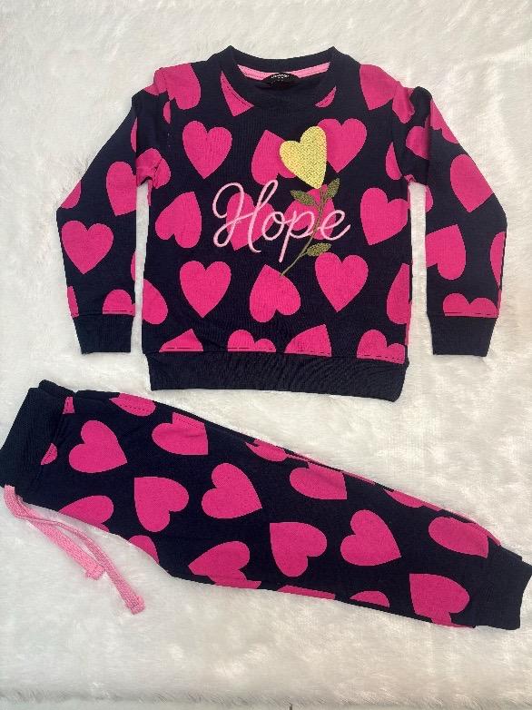 Sweat Shirt - Pink Hope - Kids Clothing by Ilanthugil Fashions