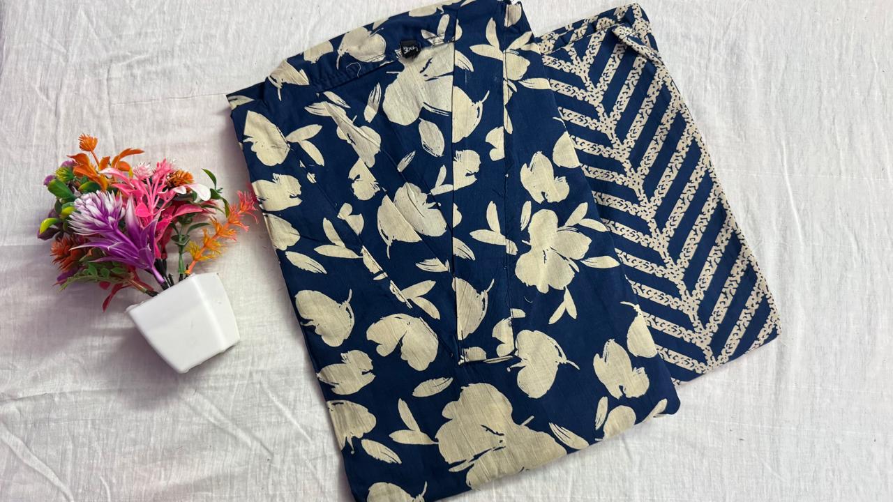 Plus Size Kurti Pant Set