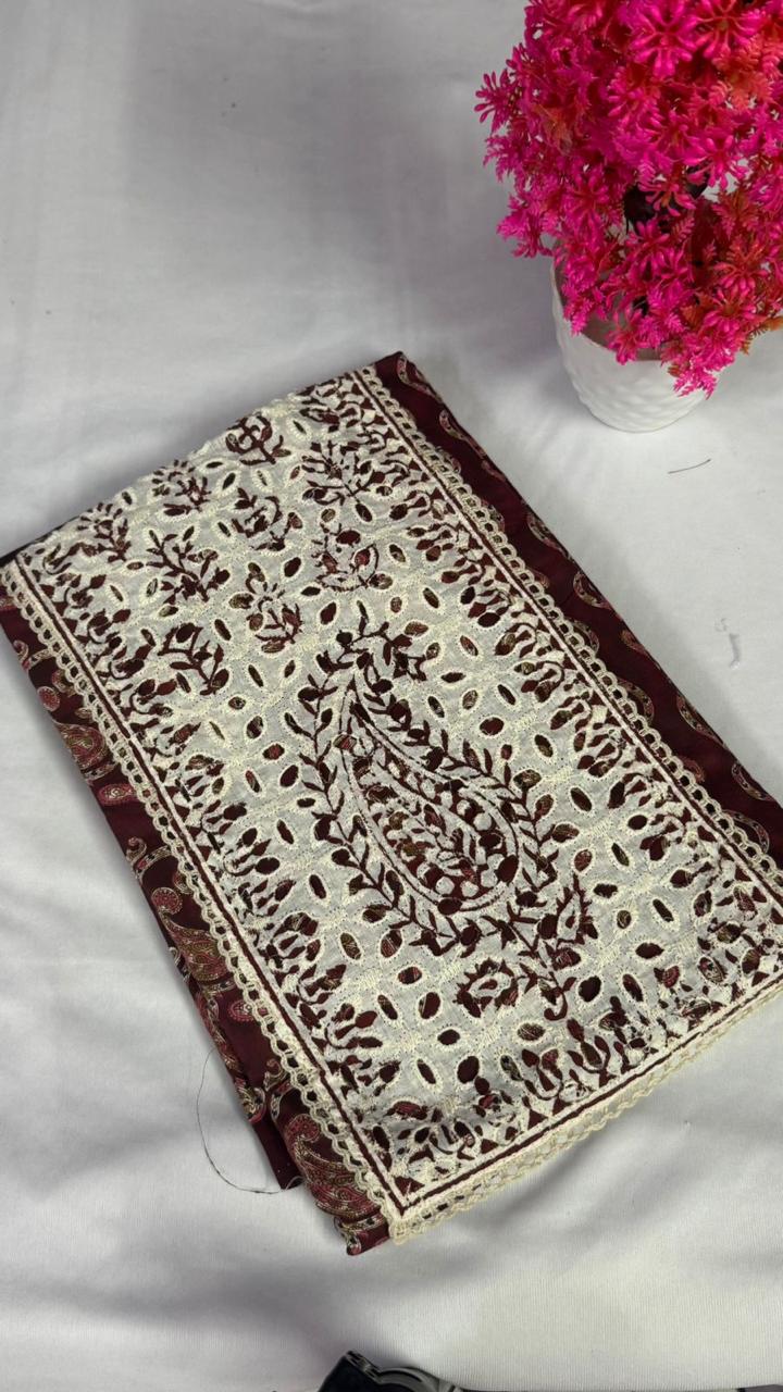 Pure Cotton Chudidhar Material - Womens Wear by The Style Palette 