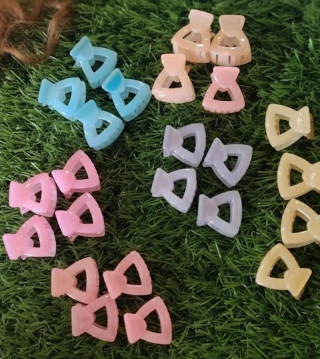 Mini Triangle Bow Hair Clutcher – Jewellery in Kanchipuram