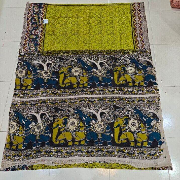 Kalamkari saree - Sarees by Bharathi Sarees collections