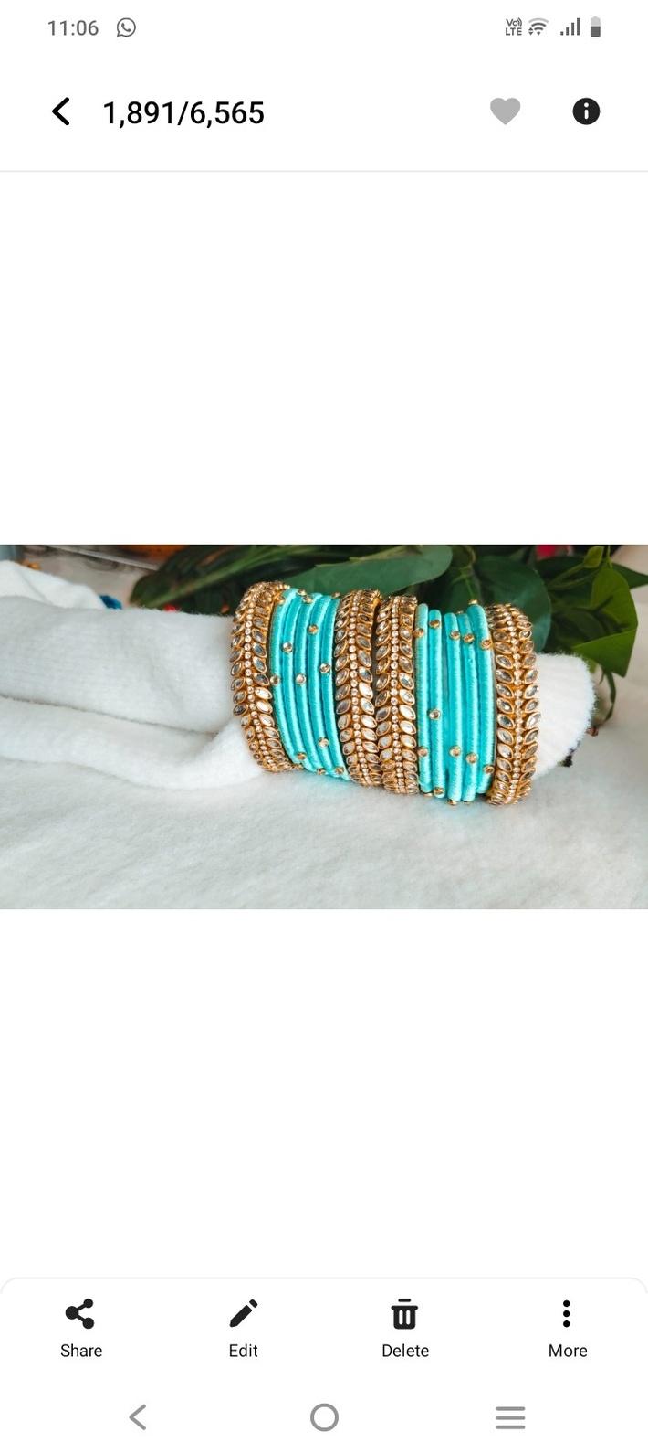 Silkthread bangle set  - Jewellery by skm bangles
