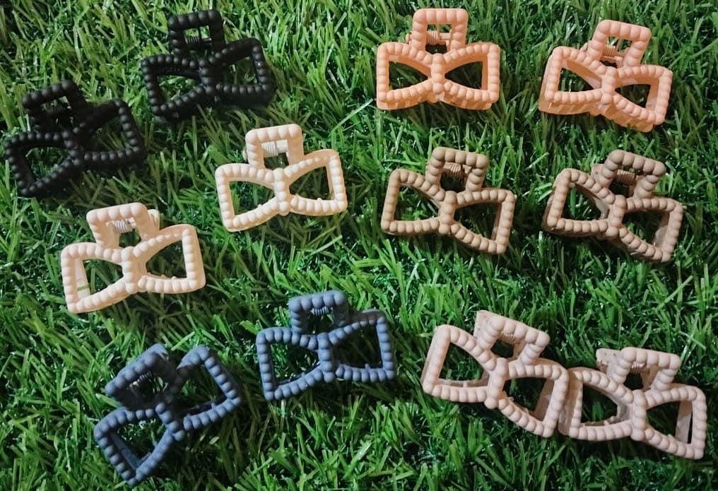 Flower rectangular shape hair clutcher - mini – Jewellery in Kanchipuram