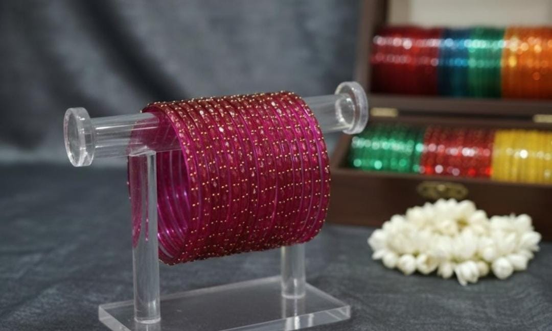 Glass Raindrops Bangles – Jewellery in Kanchipuram