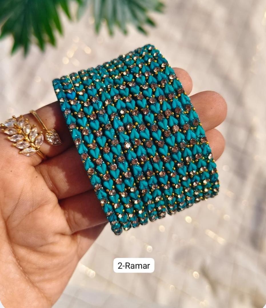 Lovely glass bangles - Jewellery by anu women accessories 