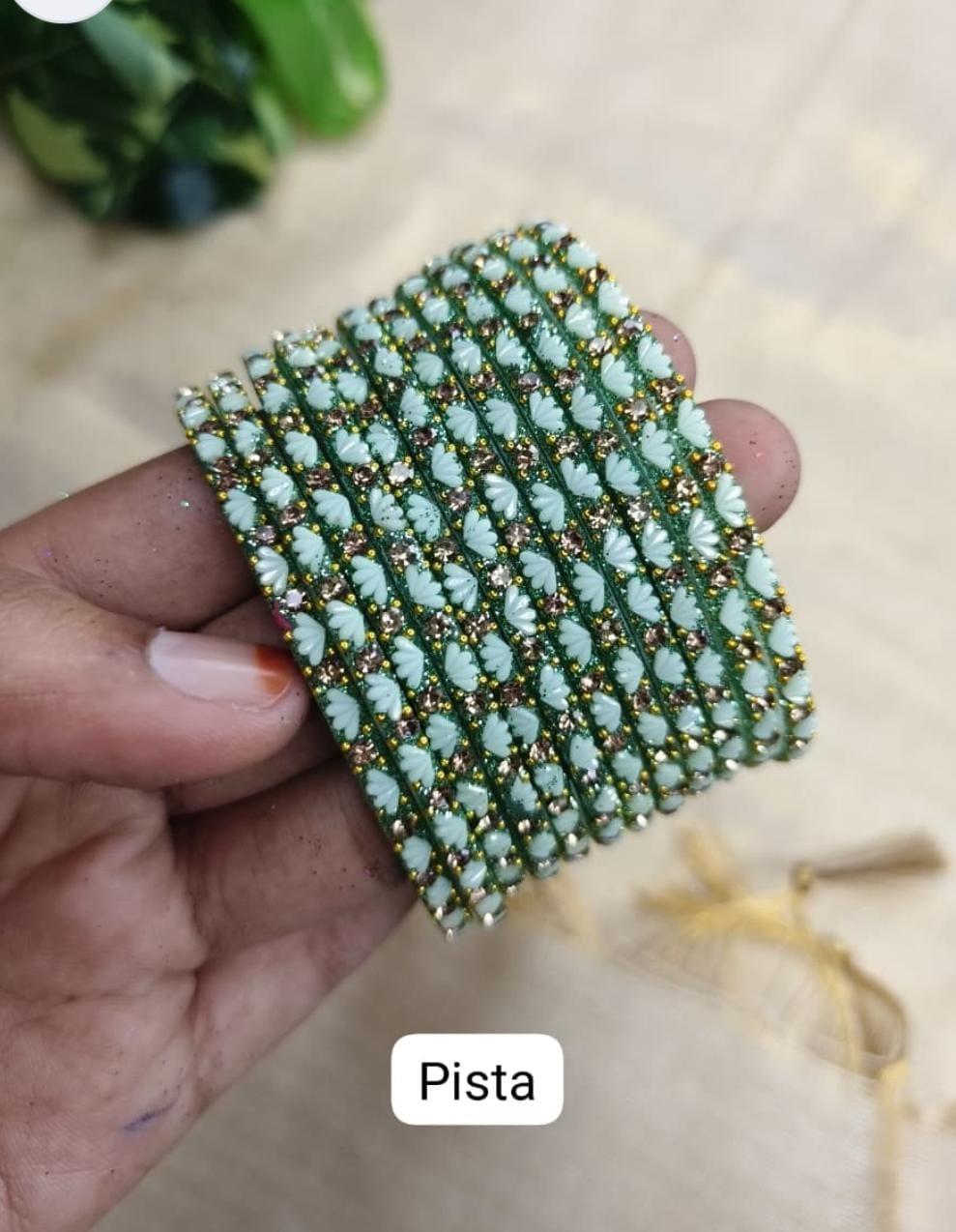 Lotus bangles  – Jewellery in Kanchipuram