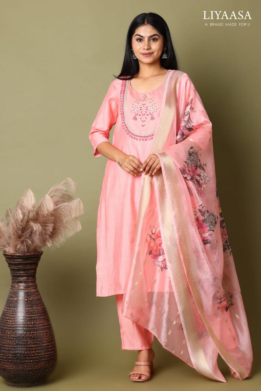 Festive Wear Vatican Silk Three Piece Set