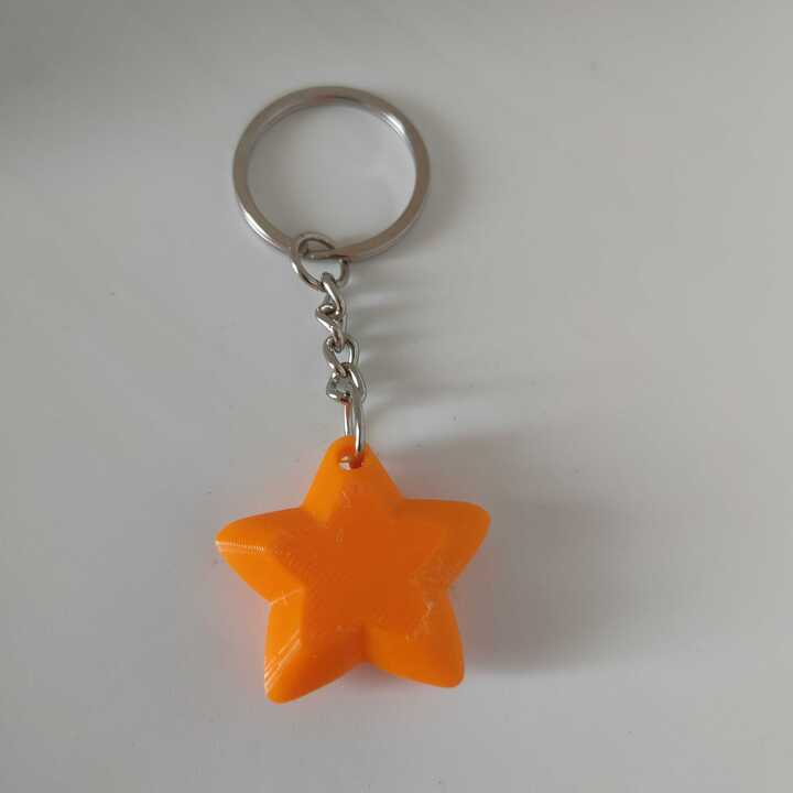 Small Star Keychain - Personalized Gifts by Modli 3D Private Limited 