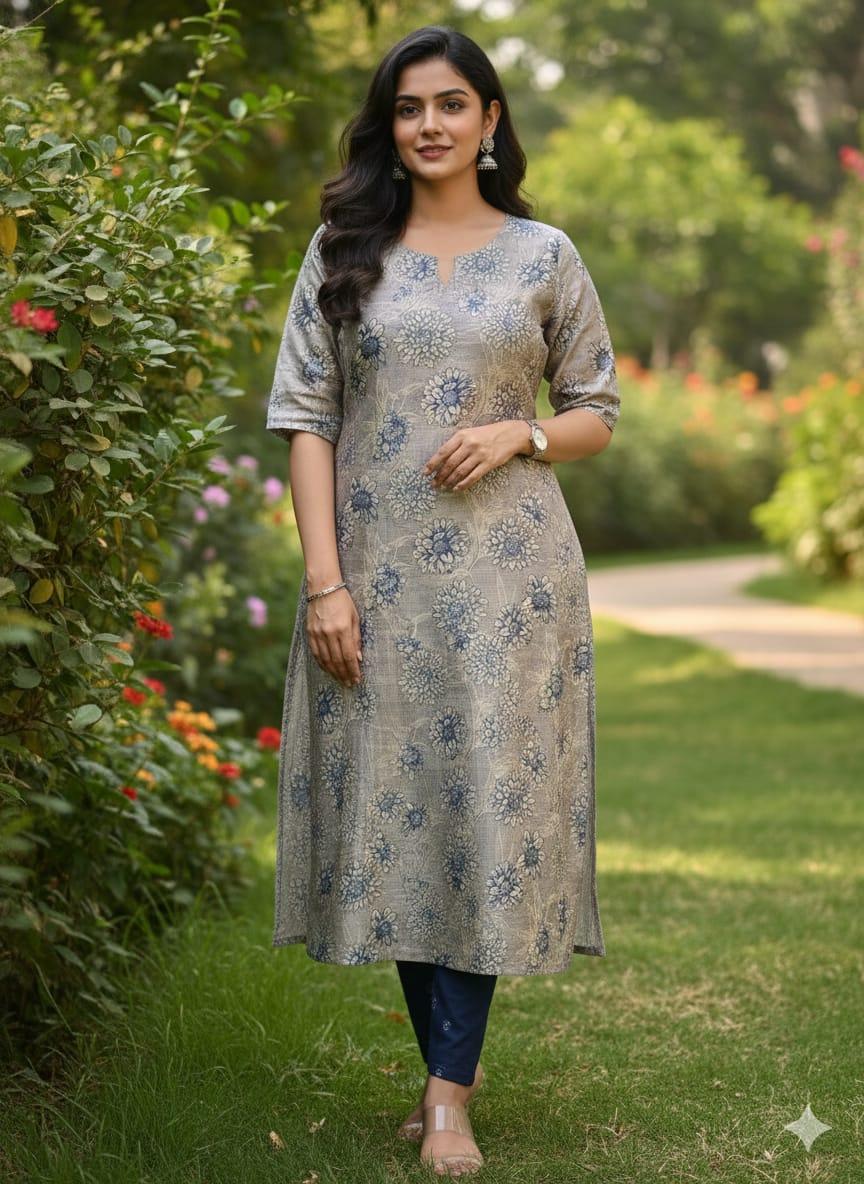 Russian Silk Kurti – Womens Wear in Pudukottai