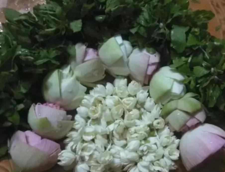 Tulasi veni  🪷 lotus and Malli