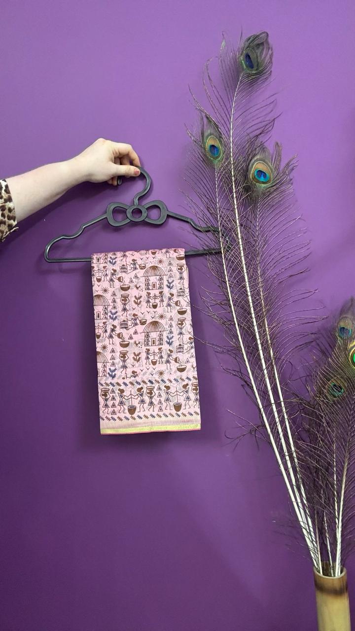 Printed kerala Cotton Saree