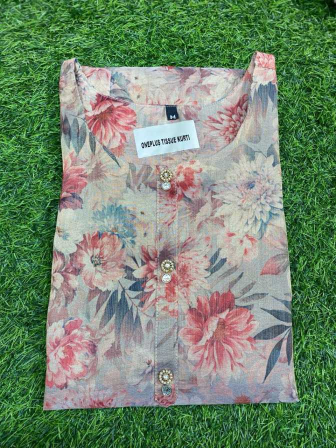 Tissue Silk Kurti - Womens Wear by The Style Palette 