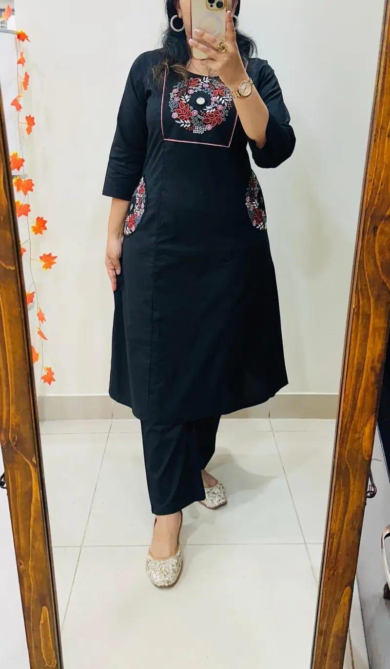 Cotton cordset  - Womens Wear by Vj blouseedit 