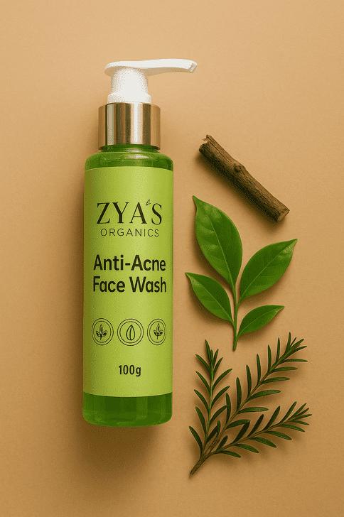 Anti acne facewash - Organic Products by Zyas organics