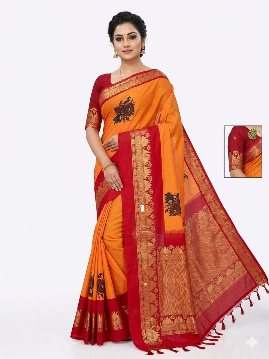 Kalyani cotton saree  - Others by Thiaâ€™s Boutique