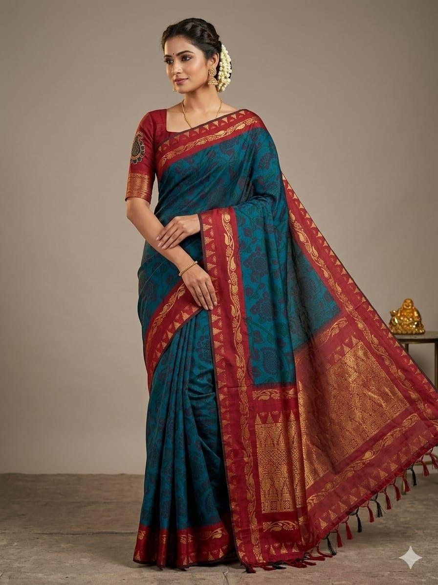 Kalyani cotton saree  - Others by Thiaâ€™s Boutique