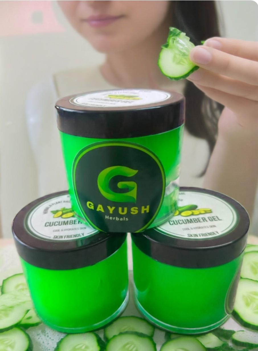 Cucumber Gel – Organic Products in Madurai