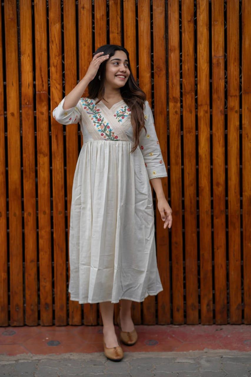 Cotton cordset  - Womens Wear by Vj blouseedit 