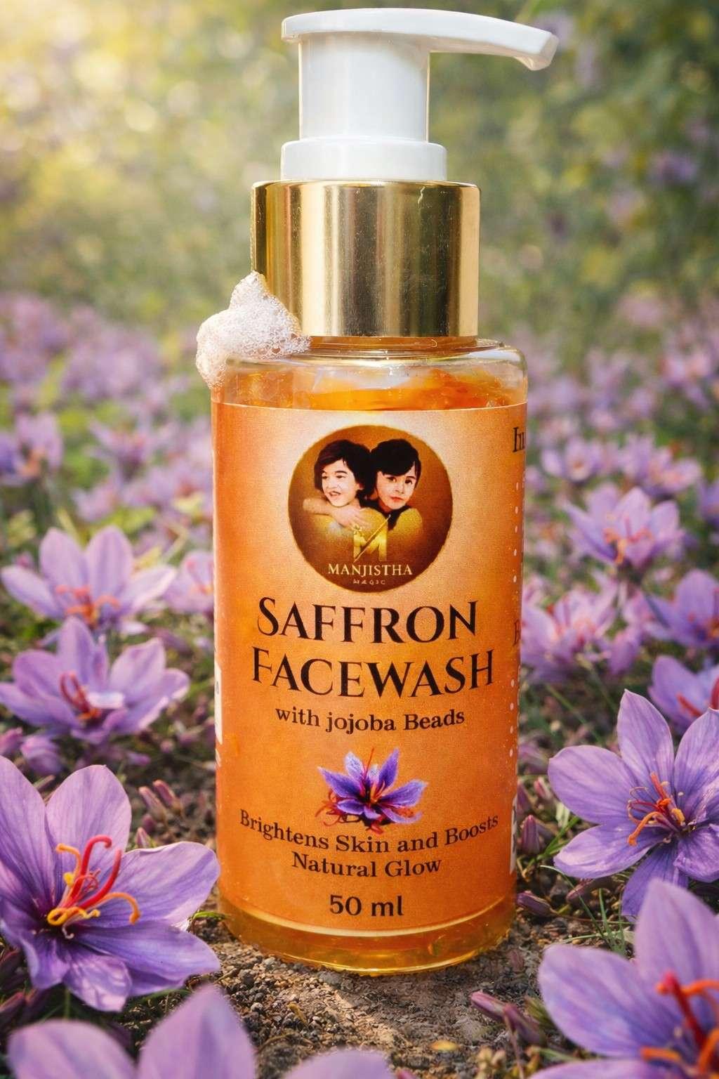 SAFFRON FACE WASH  – Organic Products in Tiruvannamalai