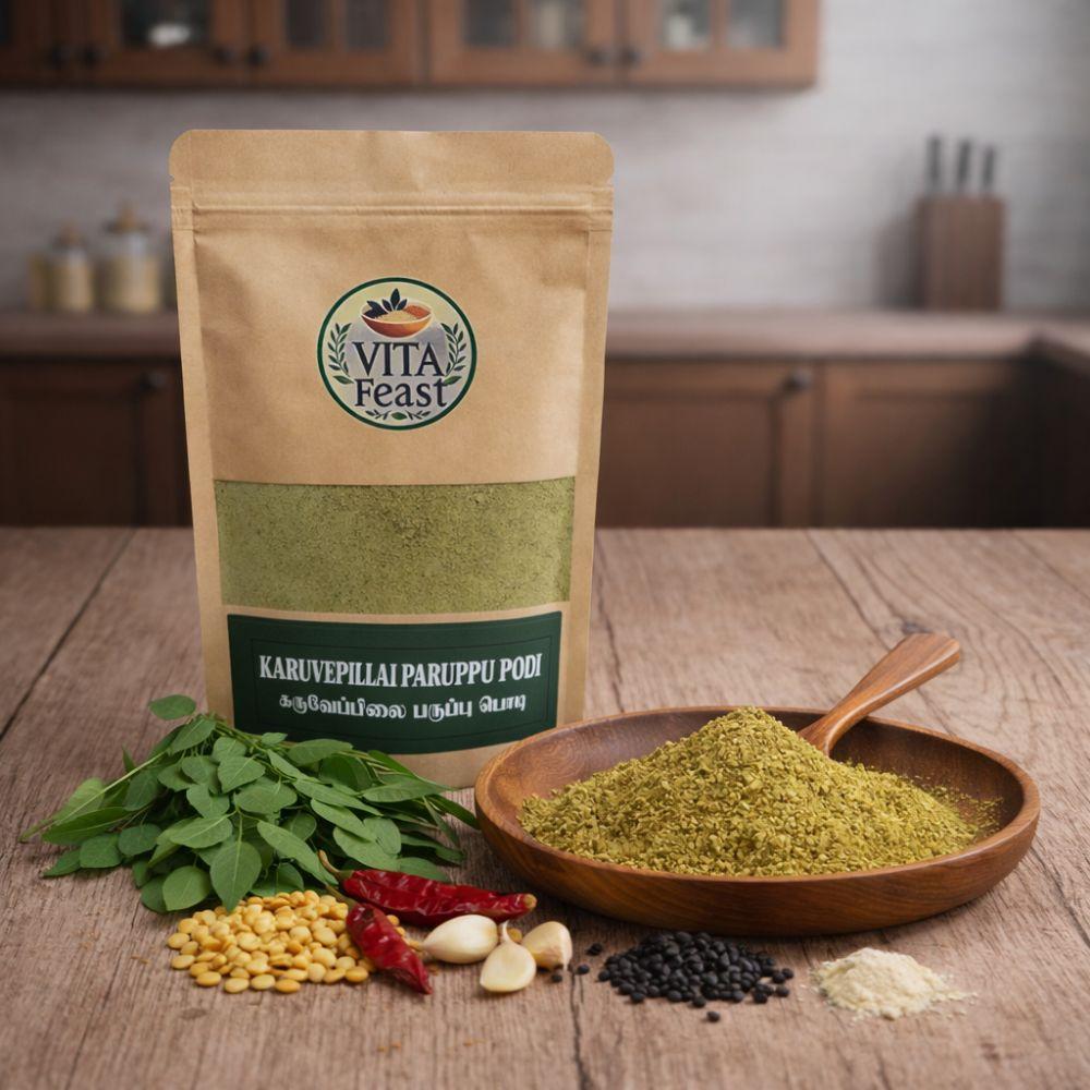 VITA FEAST Authentic Karuveppilai Podi – For 