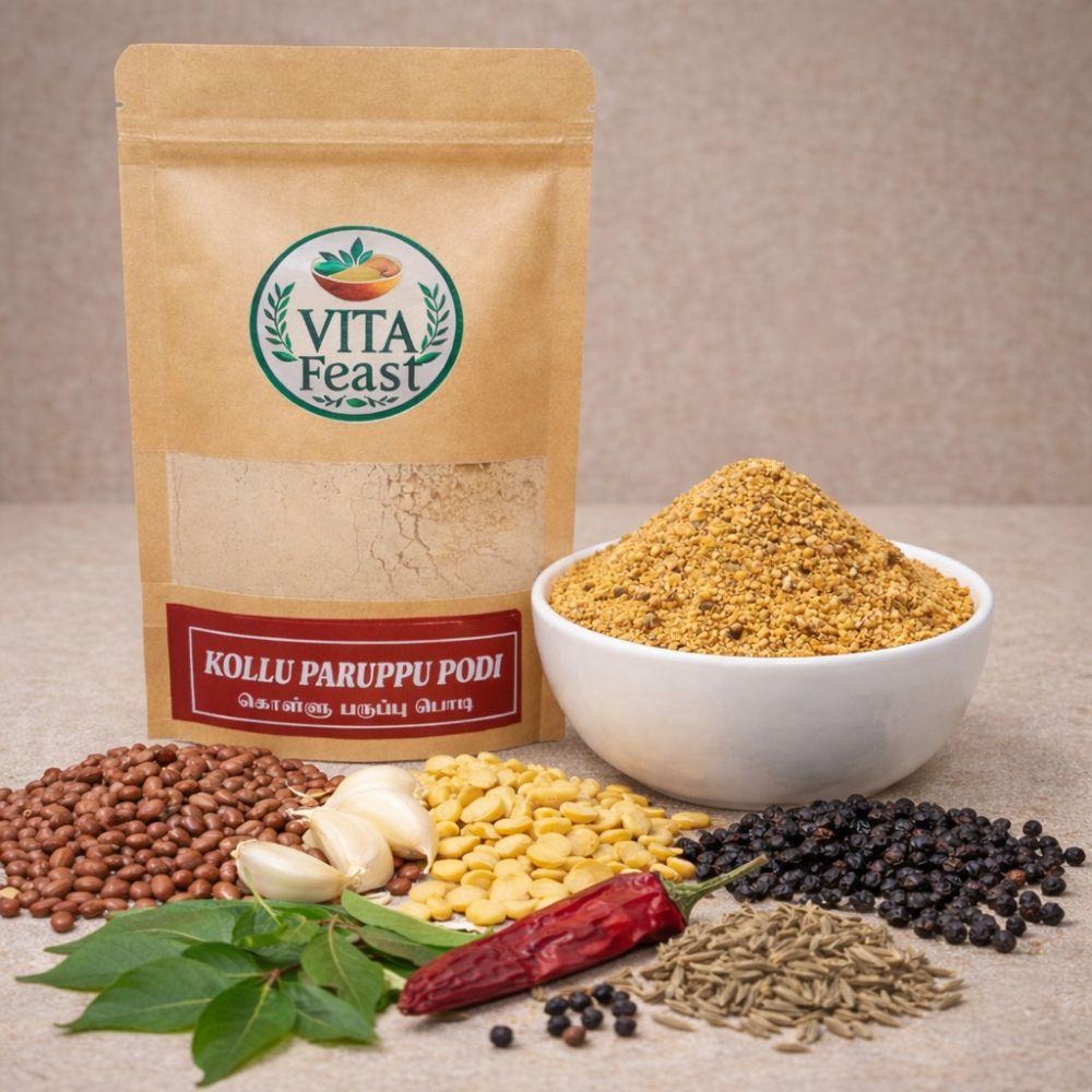 VITA FEAST Kollu Paruppu Podi-Natural Weight