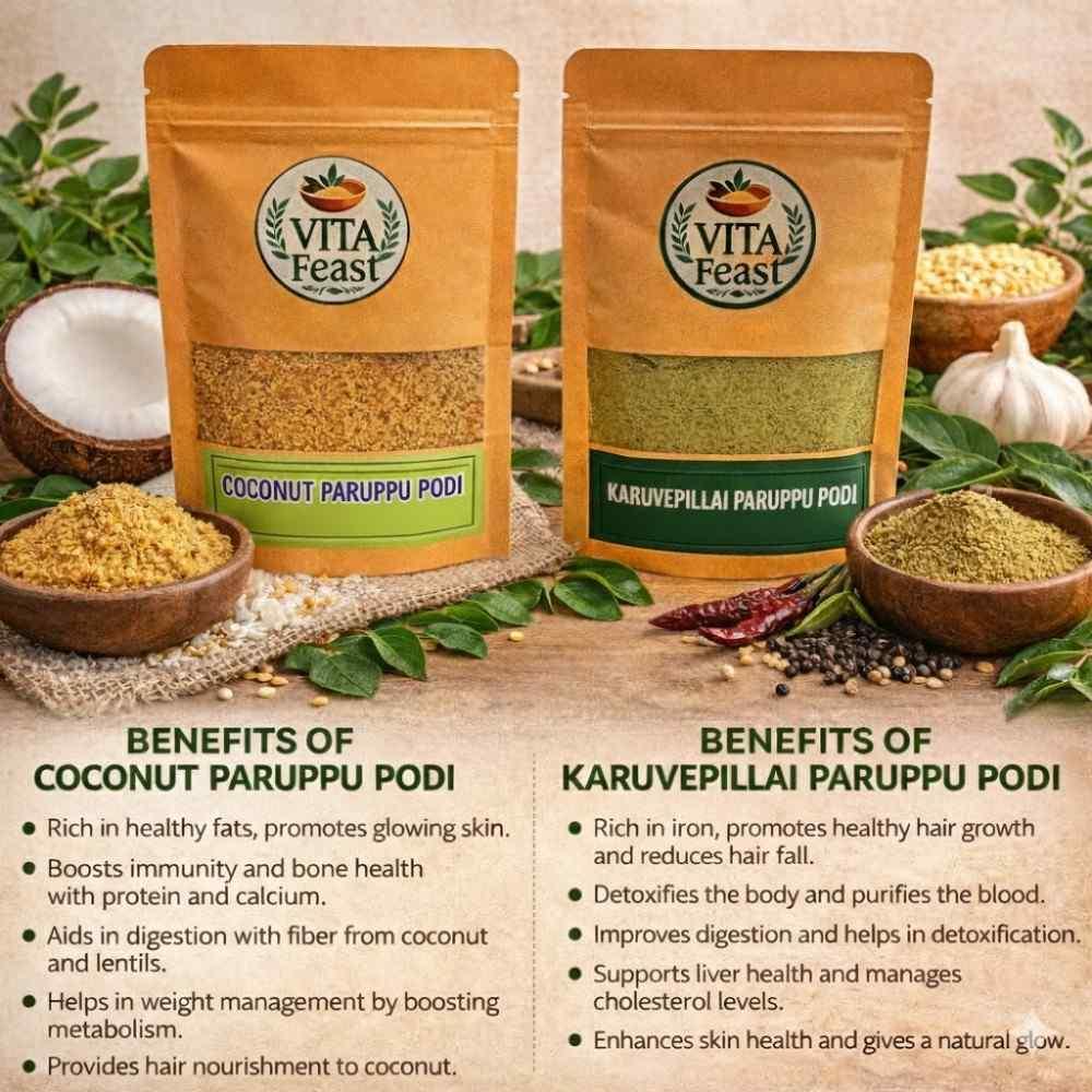 Vita Feast Traditional South Indian Podi Vari