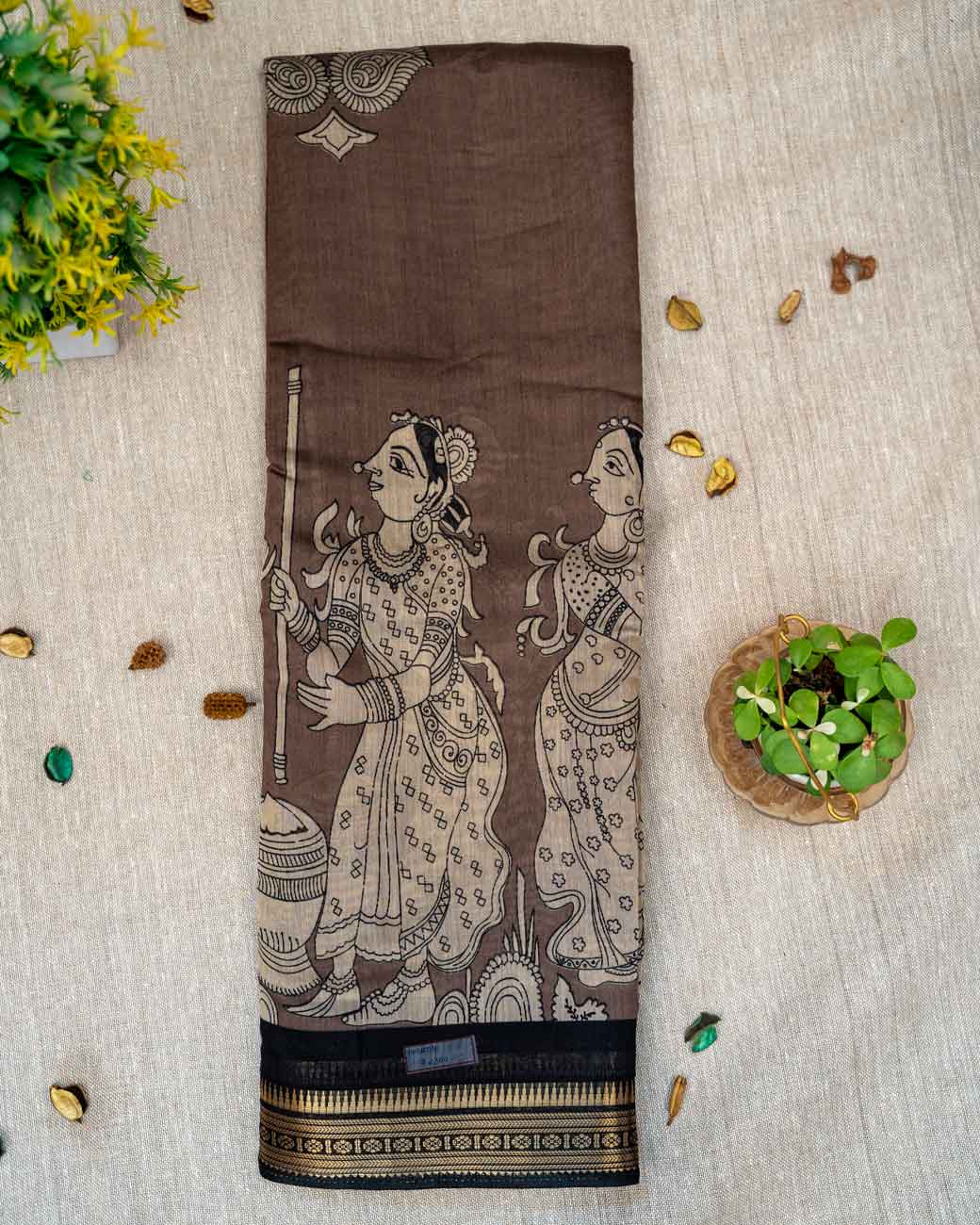 Pen Kalamkari saree – Sarees in Coimbatore