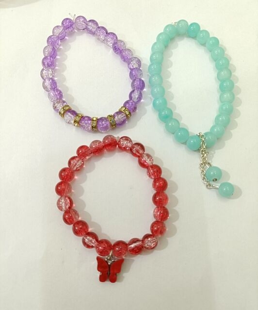 Crackle beads bracelets combo  - Jewellery by SK handcraft jewellery 