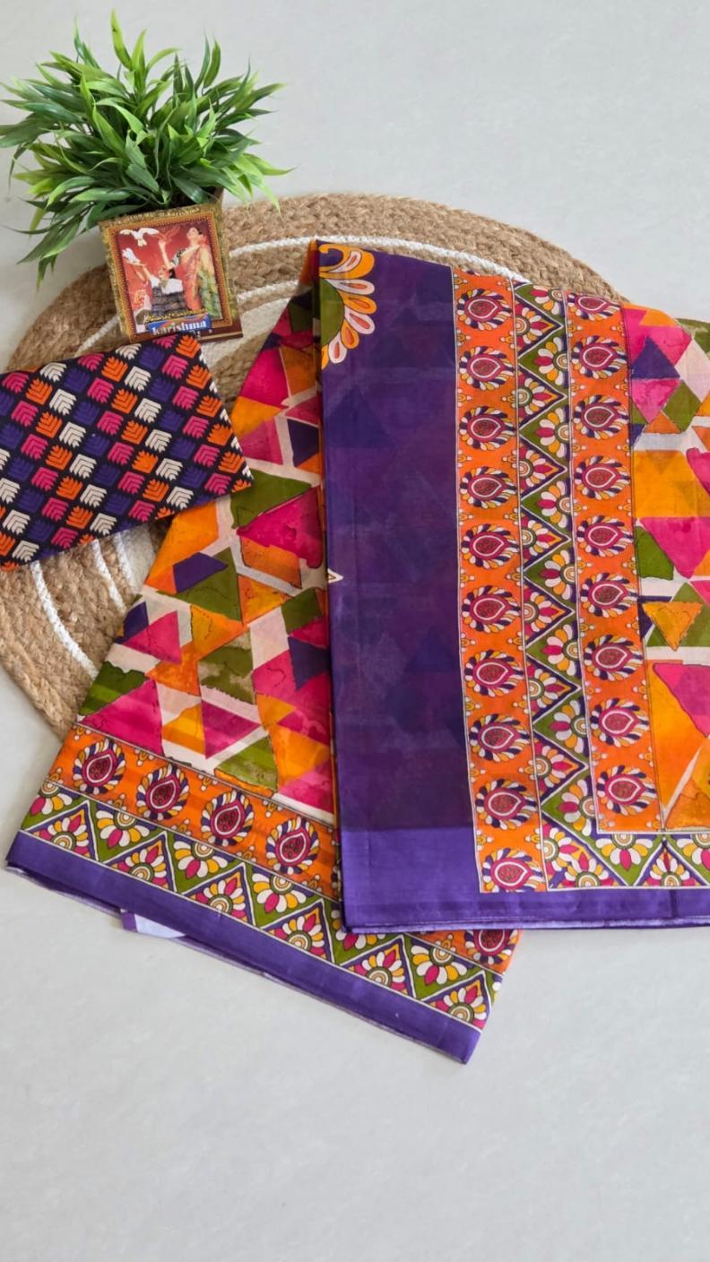 Karishma cotton saree 