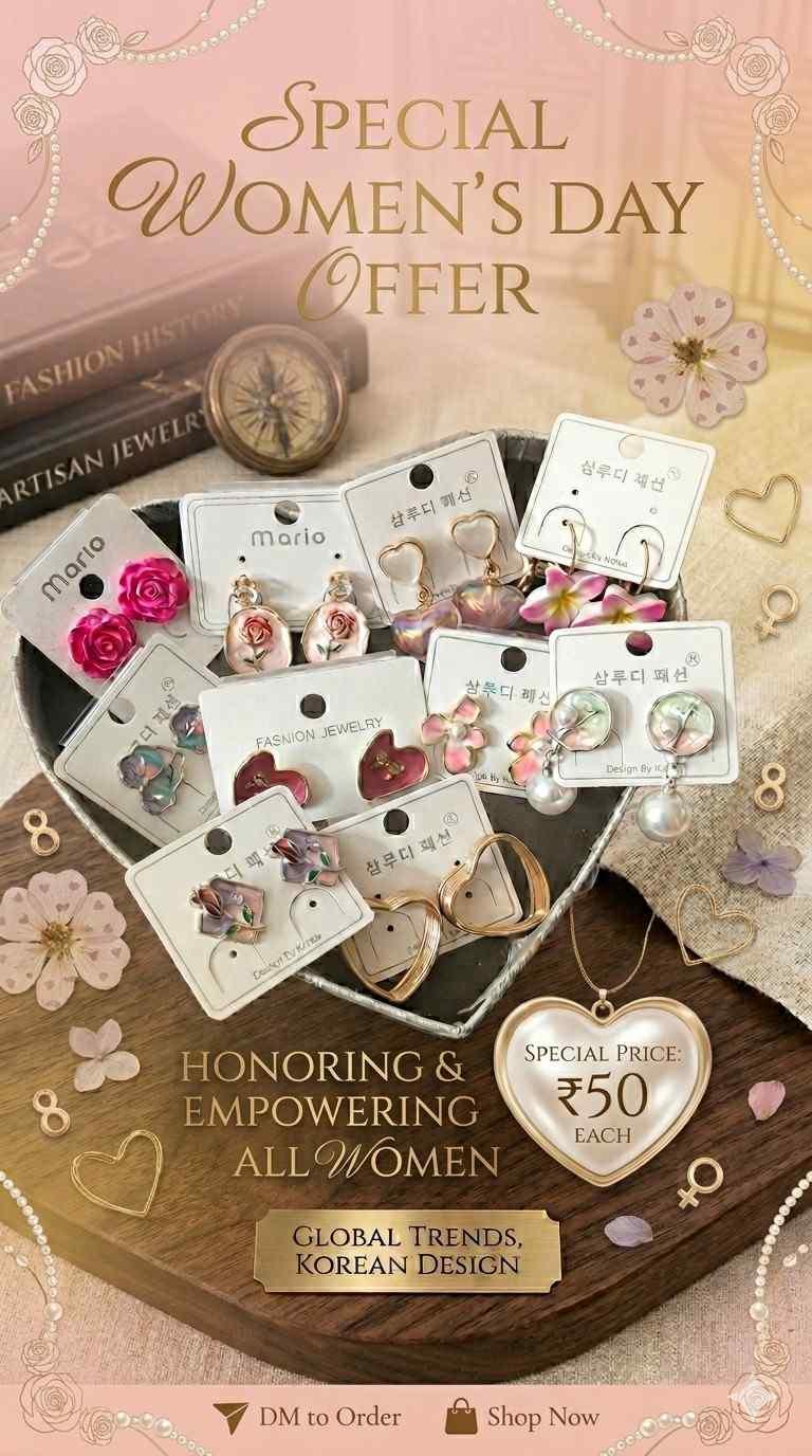 Earings - Jewellery by Diyas fashion