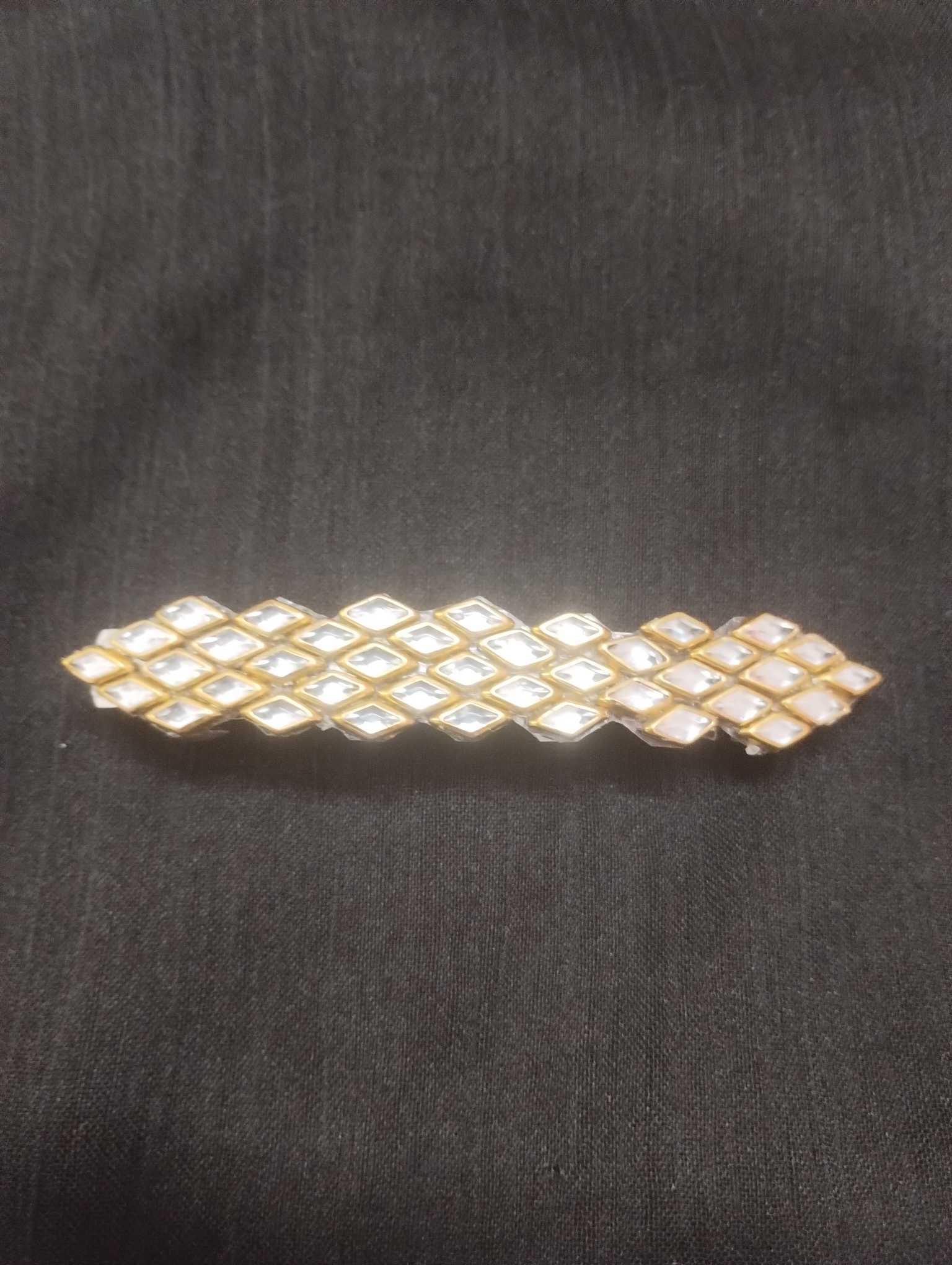 Kundan Stone center clip