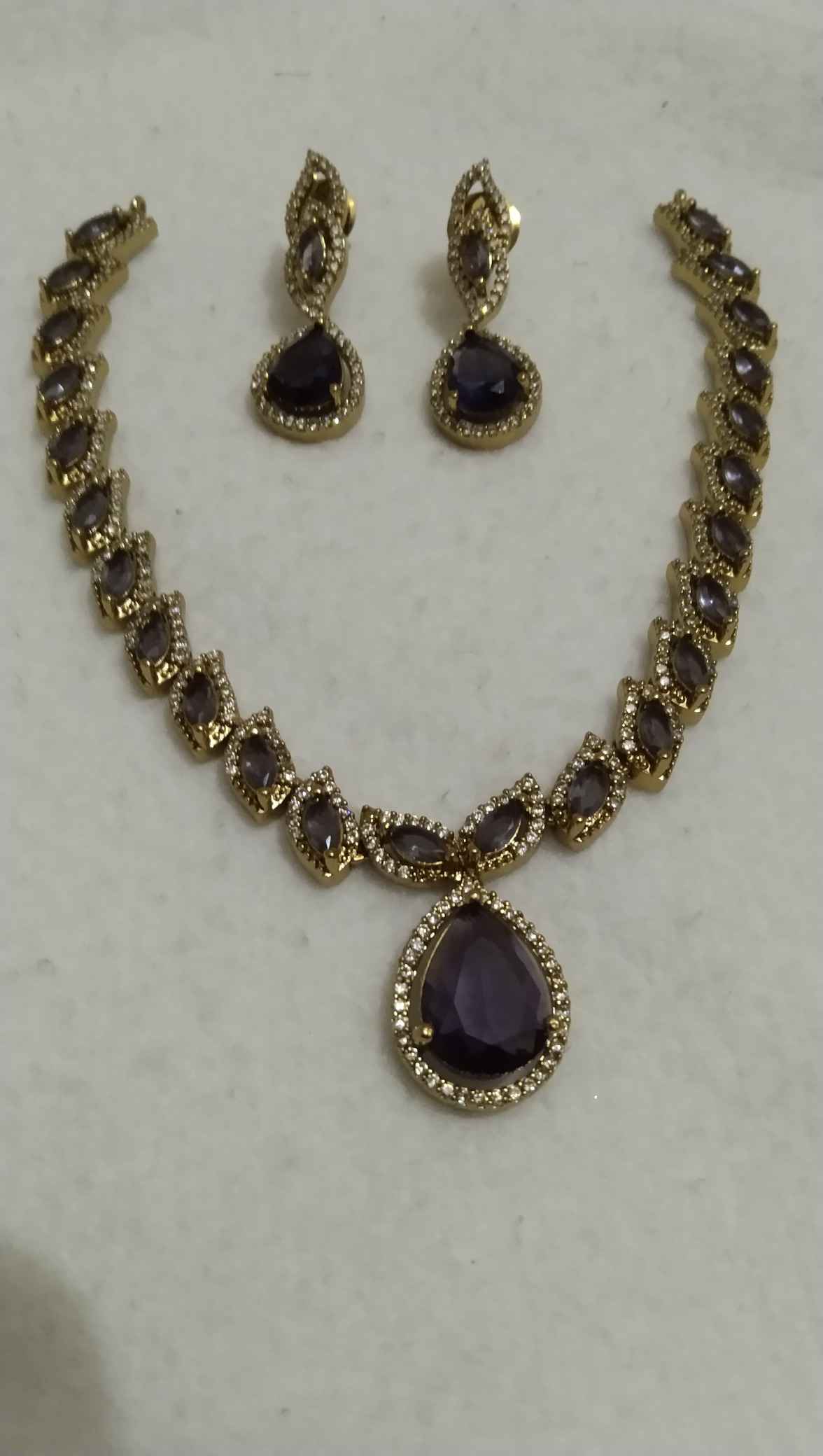 AD necklace set - Jewellery by Twinkle fashion shoppy 