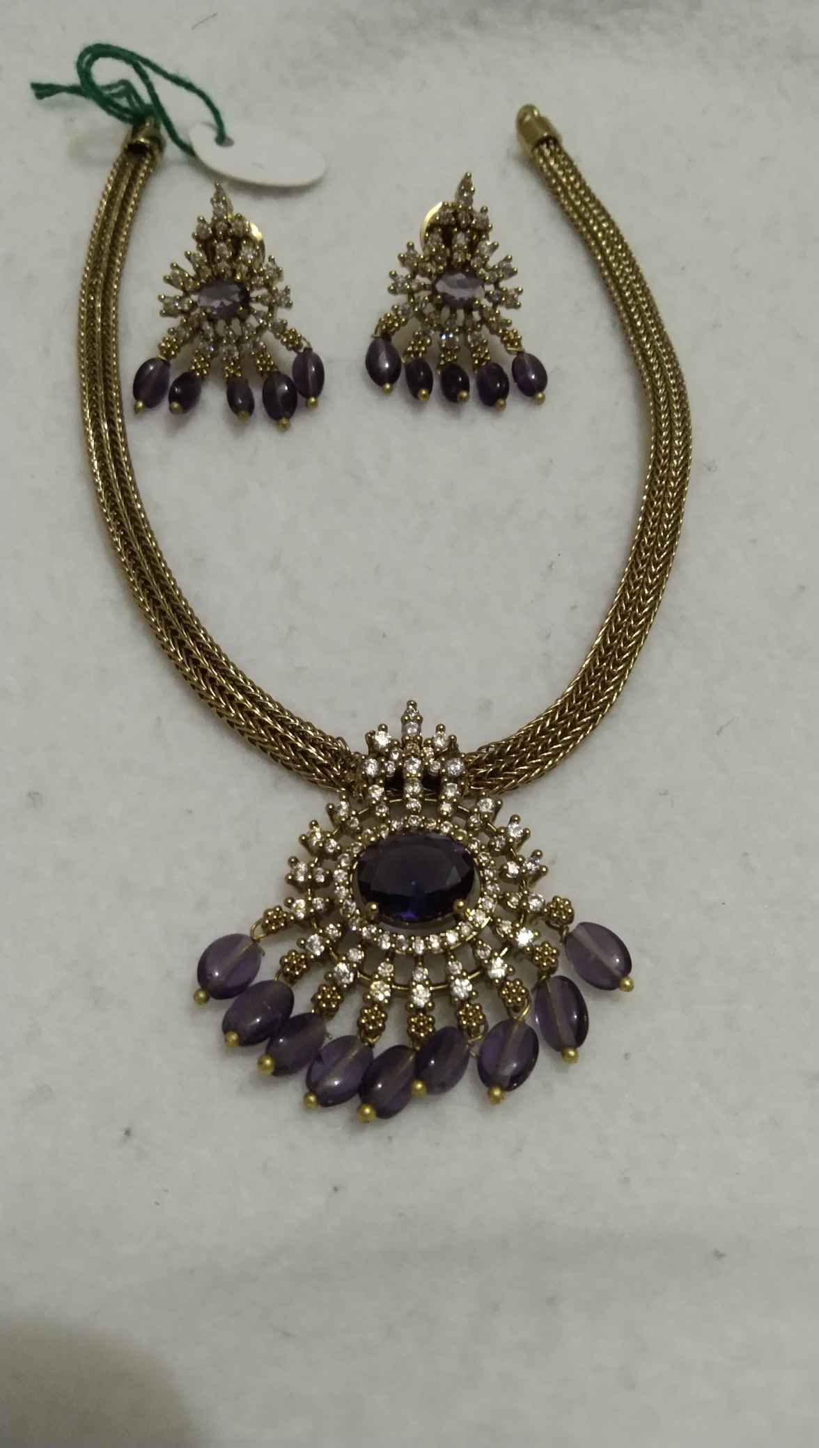 Antique necklace set – Jewellery in Karur