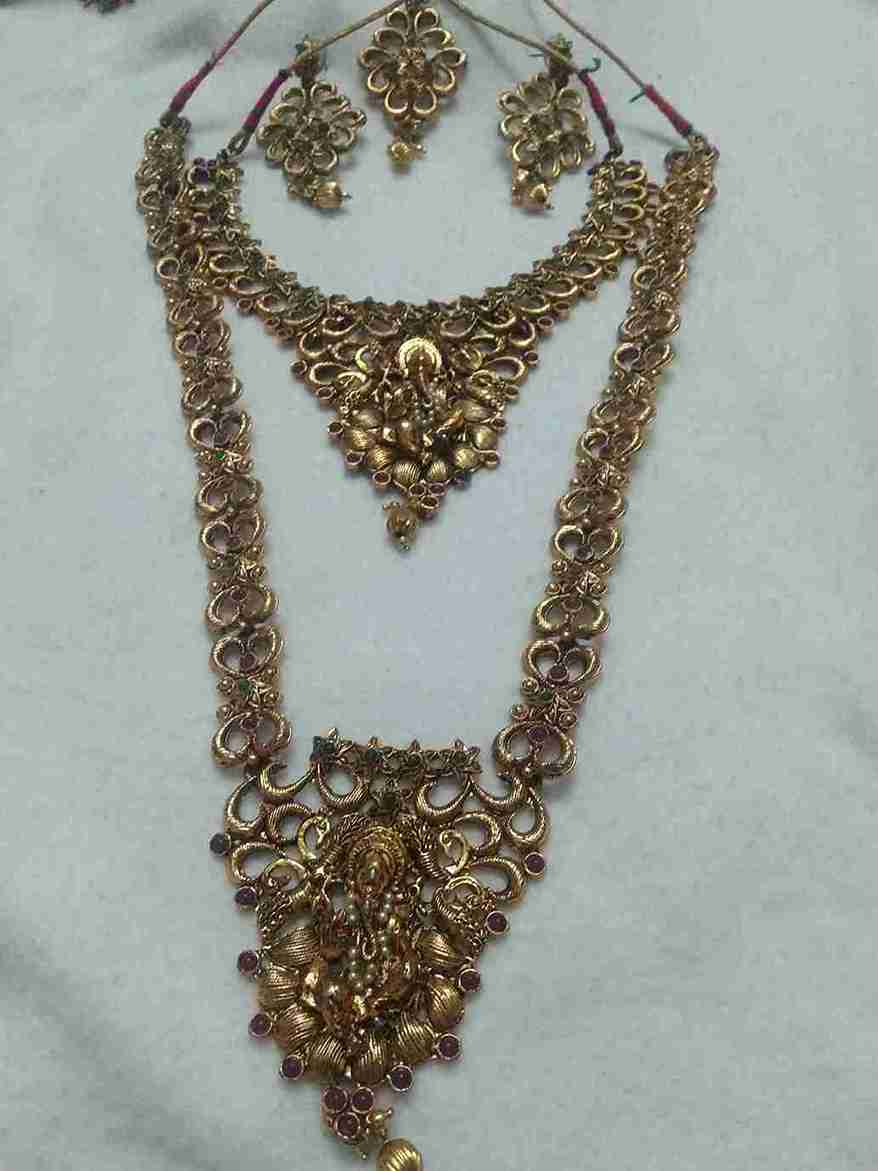 Antique necklace set – Jewellery in Karur