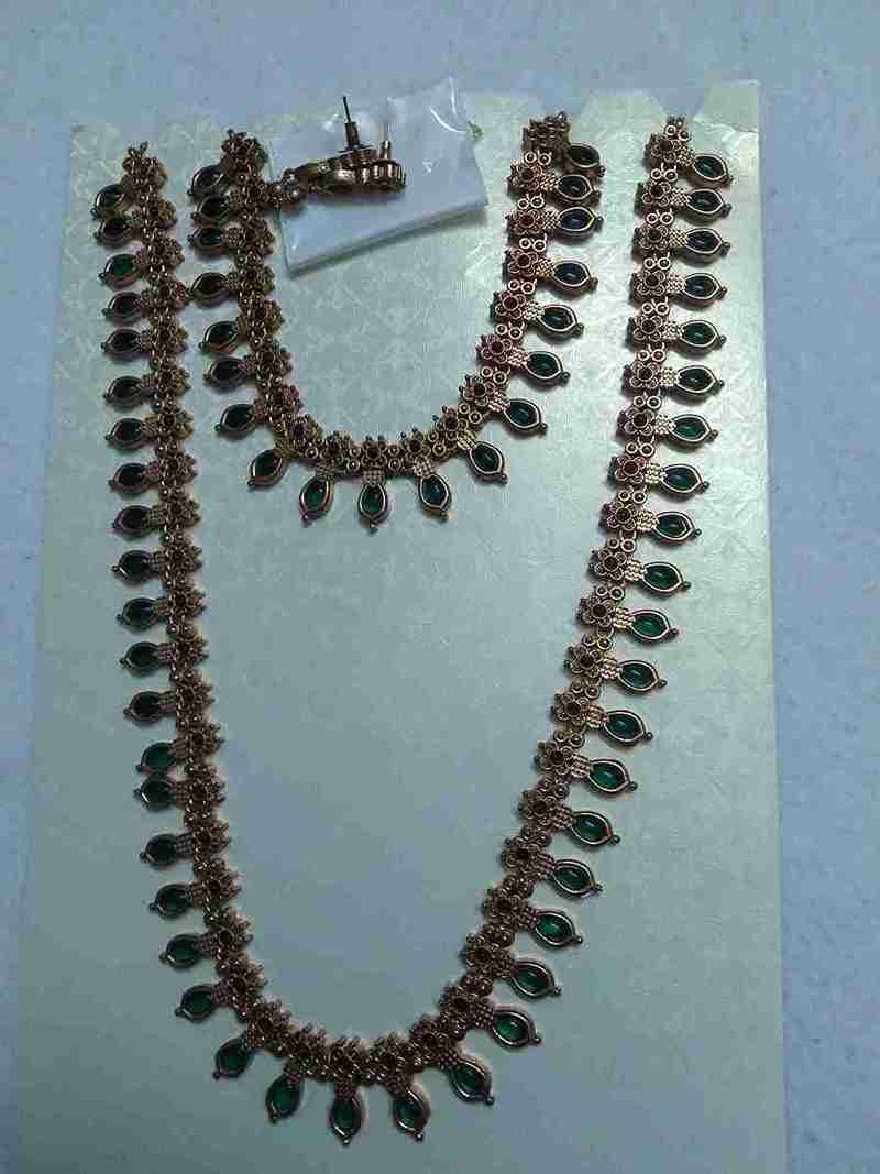 Antique long haram set – Jewellery in Karur