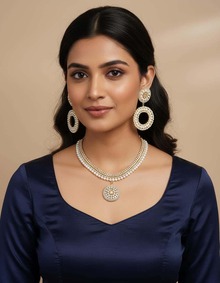 NECKLACE SET & EARRING – Jewellery in Chennai