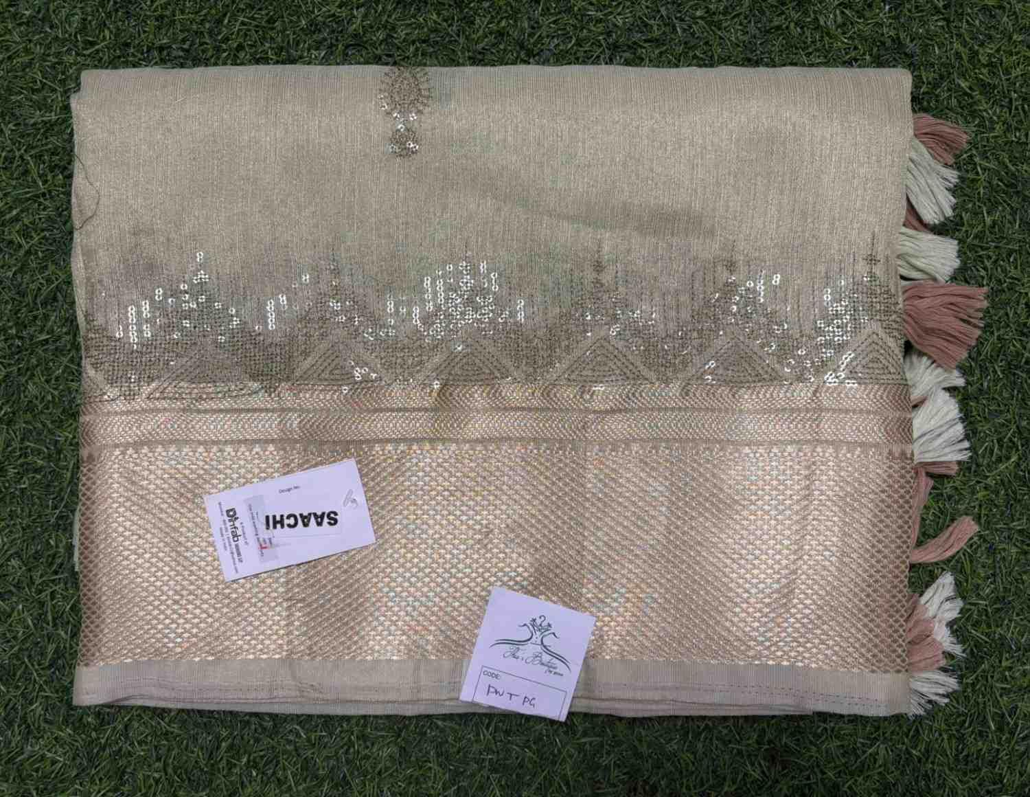 Heavy tissue saree  - Others by Thiaâ€™s Boutique