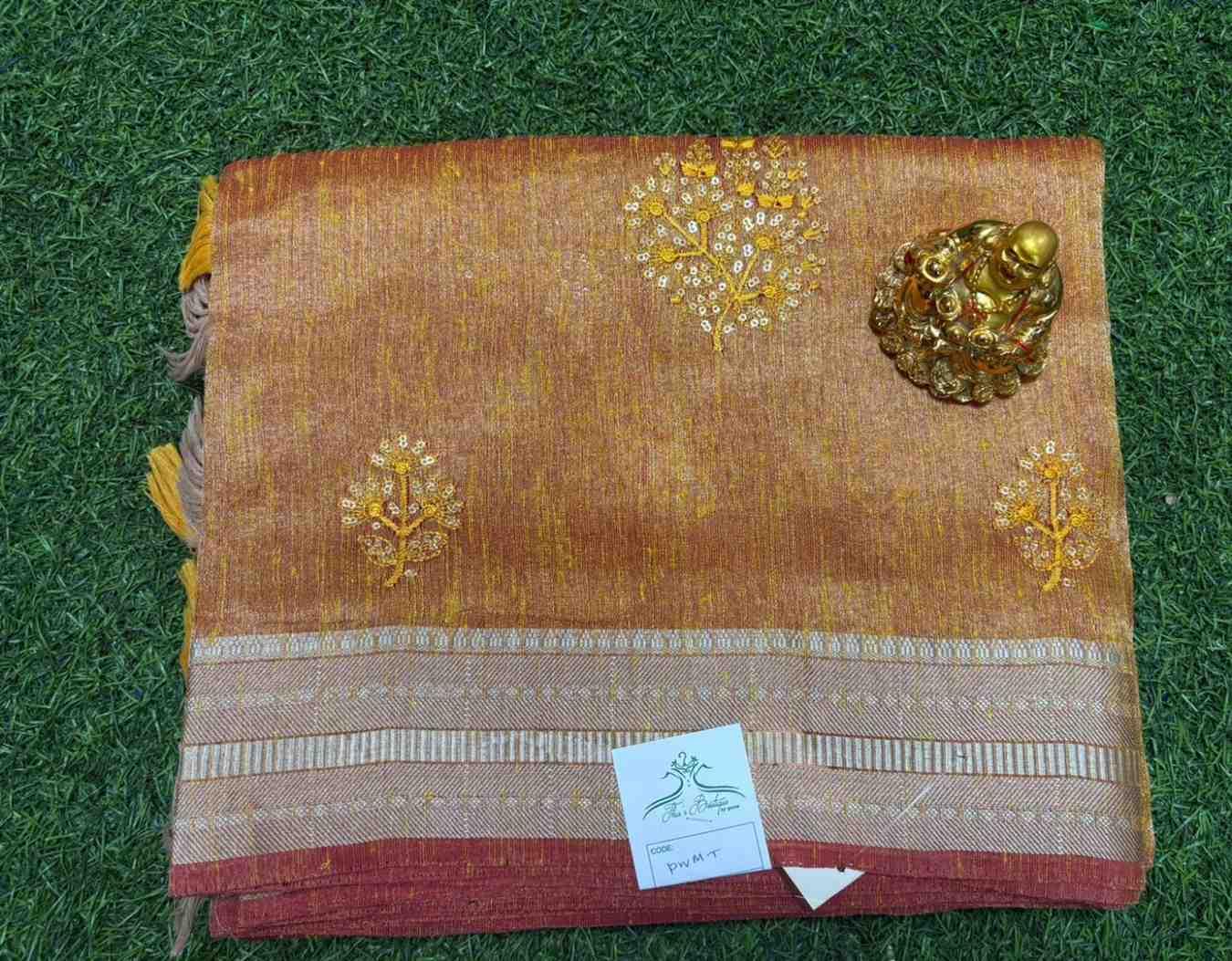 Heavy tissue saree  - Others by Thiaâ€™s Boutique