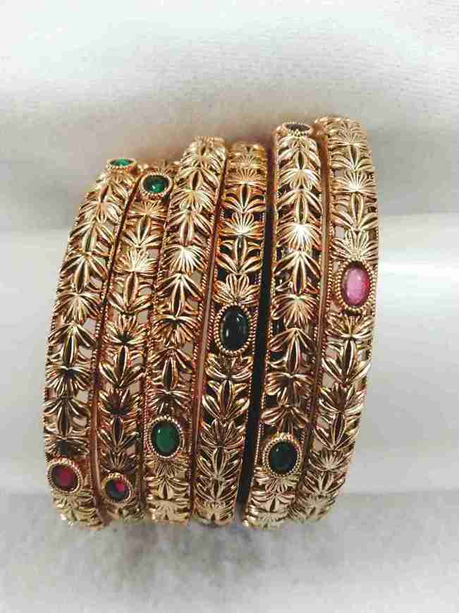 Antique kada bangles  - Jewellery by Twinkle fashion shoppy 