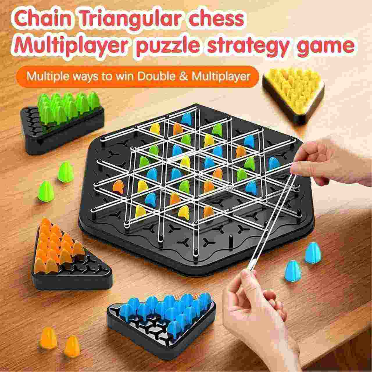 Traingle Chess Game  – Toys and Games in Trichy