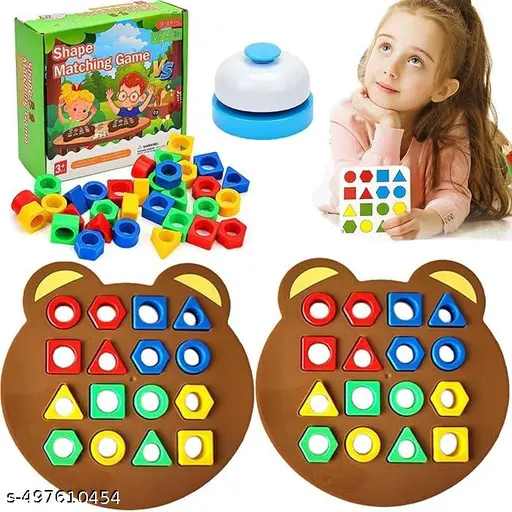Shape Matching Game 2 Player  – Toys and Games in Trichy